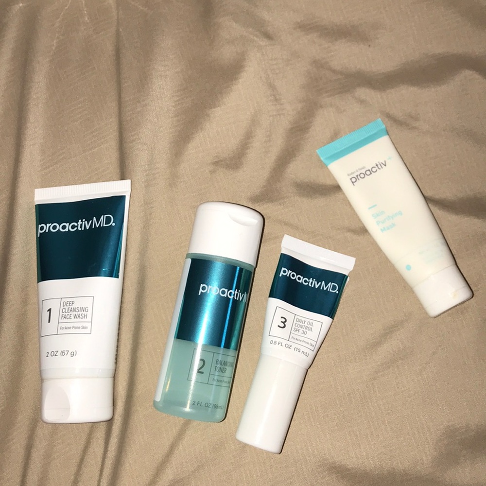 Proactiv MD steps 1-3